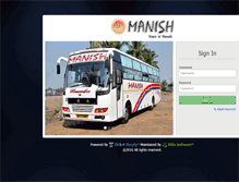 Tablet Screenshot of manish.manishtravels.co.in